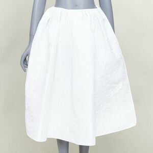 Cecilie Bahnsen Matelasse Floral Skirt
